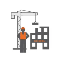 Nieuwbouw schoolgebouw