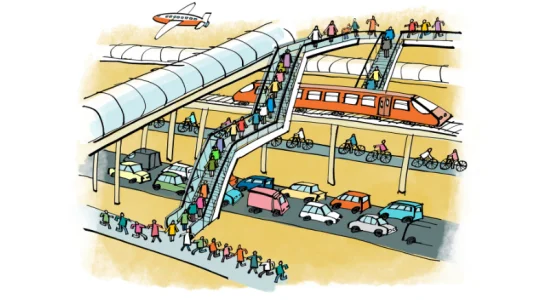 Van treinen kijken naar het cOperating System